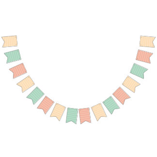 Banderole de bunting en forme de queue fourchue ra