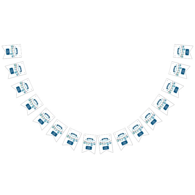 Banderole de fête prénatale pour garçon (Tout)