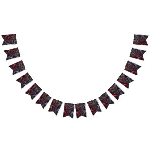 Banderole de guirlande élégante gothique