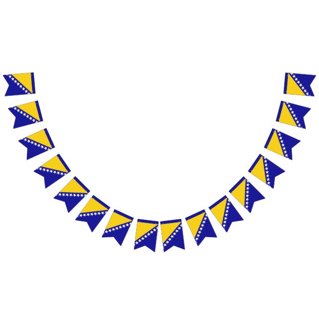 Banderole du drapeau de Bosnie-Herzégovine (Tout)