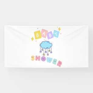 Banderole en vinyle 4x8 pour Baby Shower