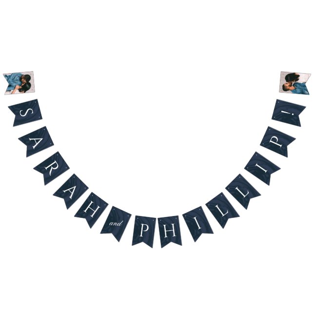 Banderole marbrée de la partie d'engagement - Bleu (Tout)