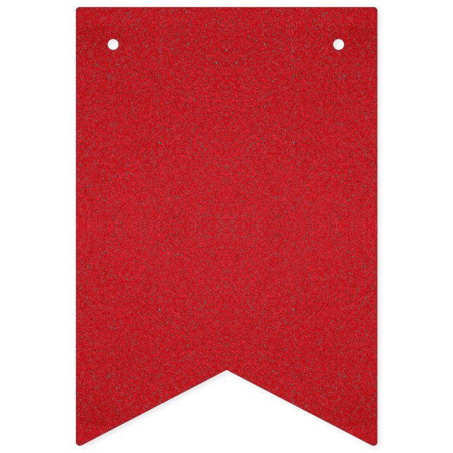 Banderole personnalisée rouge tomate (Premier drapeau)