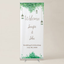 Bordure de verdure d'aquarelle avec lanternes susp