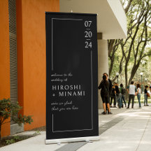 Élégant avec blanc Contour Personnalisé Date & Nom