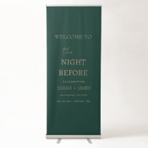 Fond de bienvenue pour dîner Minimaliste Vert Émer