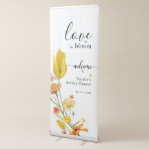 L'amour est dans Bloom Spring Fête des mariées Wel