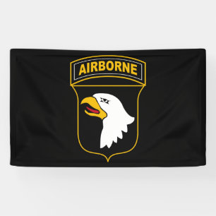 Banderoles 101e division aéroportée Vétéran militaire