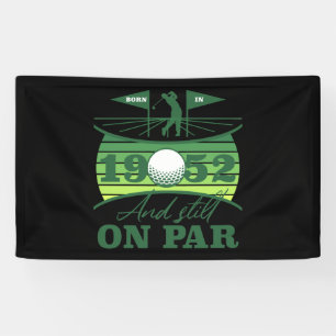 Banderoles 1952 70e anniversaire de golf Lover