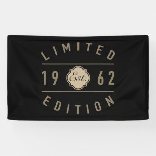Banderoles 1962 60e anniversaire Edition limitée