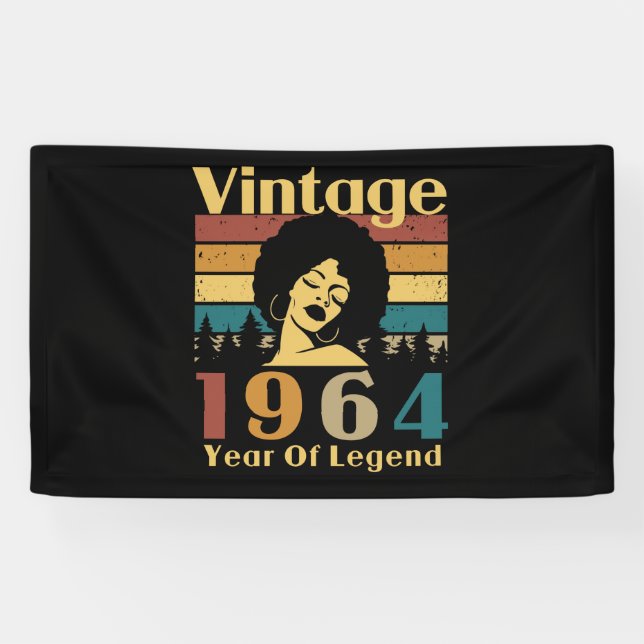 Banderoles 1964 vintage (Horizontal)
