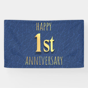 Banderoles 1er anniversaire