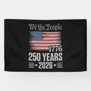 Banderoles 250 Ans 1776 2026 250e Anniversaire 4 Juillet