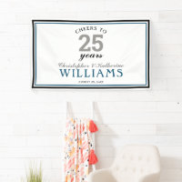 25e anniversaire Mariage d'argent encourage à 25 a