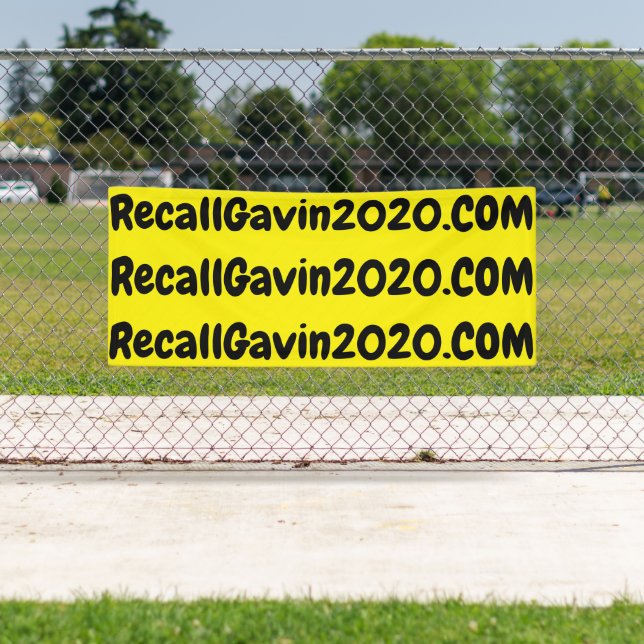 Banderoles 2,5 pi x 6 pi rouge blanc et bleu (En situation)