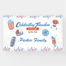 4 juillet de famille personnalisée