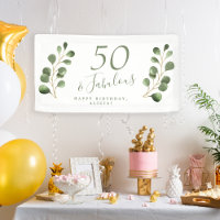 50 et fabuleuse soirée d'anniversaire à l'eucalypt