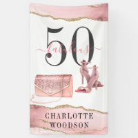 50 Fabuleux Rose Gold Parties scintillant Agate Da