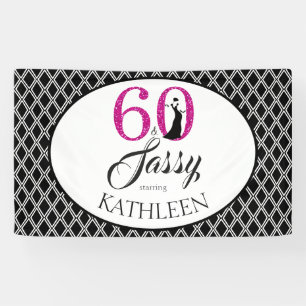 Banderoles 60 et anniversaire de coutume impertinente