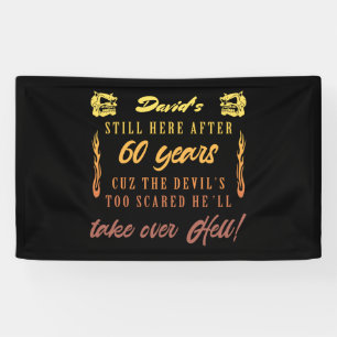 Banderoles 60e Humour masculin