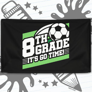 Banderoles 8e année Football Soccer Premier Jour de Rentrée S