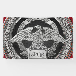 Banderoles [901] Aigle impérial romain d'argent sur Médaillon