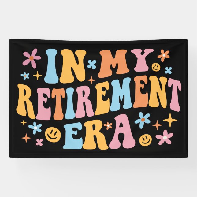 Banderoles A L'Ère De La Retraite I (Horizontal)