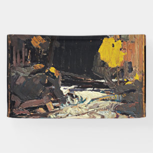 Banderoles A River, beaux-arts de Tom Thomson