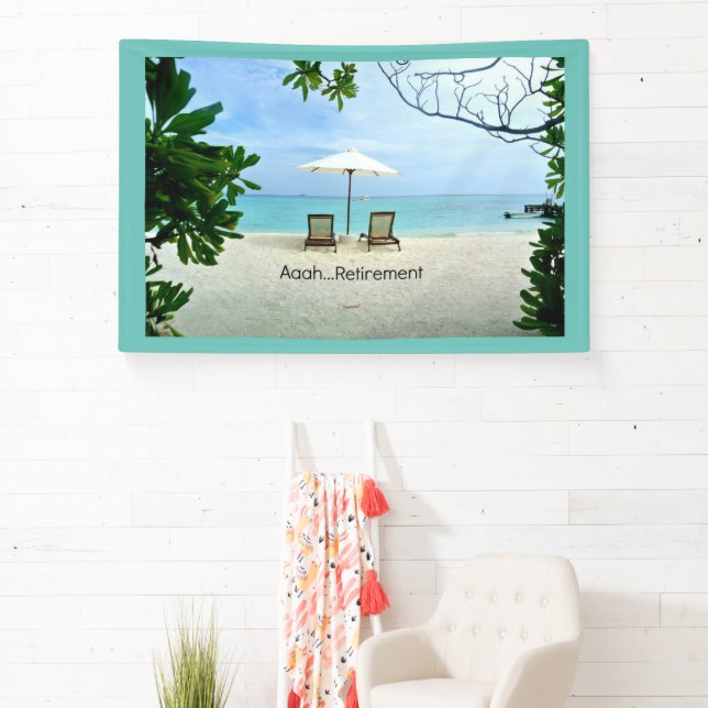 Banderoles Aaah...Retraite, populaire, (Insitu)