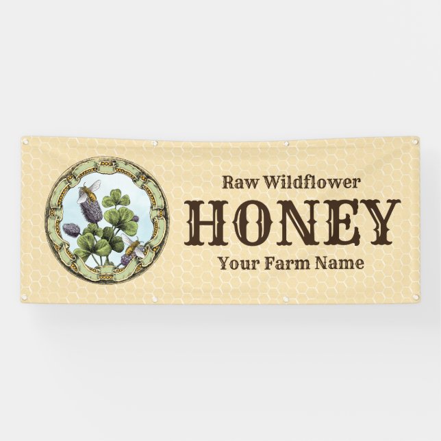 Banderoles Abeille et Honneur (Horizontal)