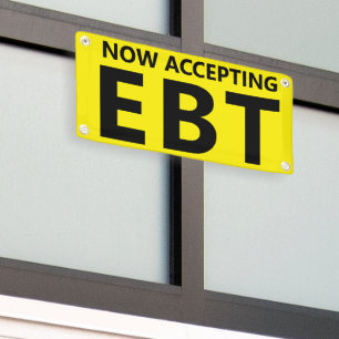 Banderoles Accepter maintenant le magasin du coin de commodit