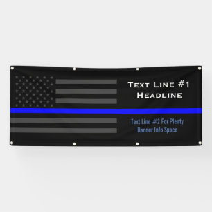 Banderoles Affichage pratique personnalisé de drapeau mince