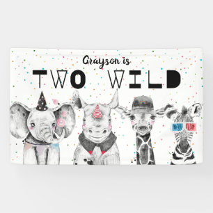 Banderoles Affiche de bienvenue d'anniversaire d'une fête sim