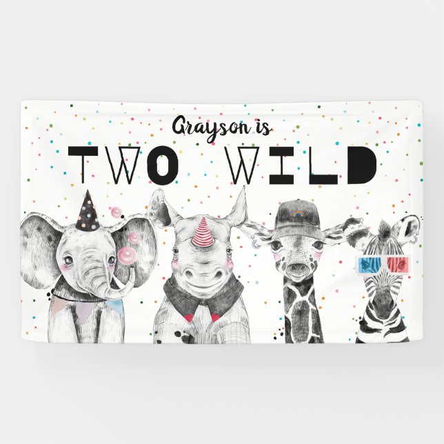 Banderoles Affiche de bienvenue d'anniversaire d'une fête sim (Horizontal)