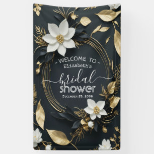 Banderoles Affiche de bienvenue de Fête des mariées de couron