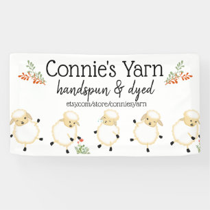 Banderoles Agneaux de mouton tricot crochet d'artisanat d'esp