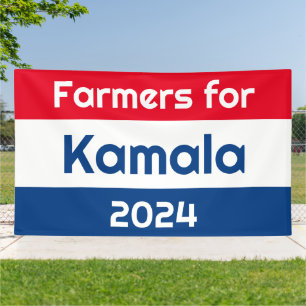 Banderoles Agriculteurs pour Kamala Harris 2024 Énorme