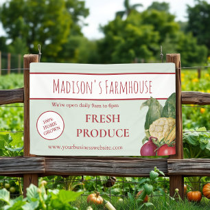 Banderoles Agritourisme Produire Entreprise Agricole