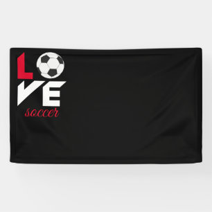 Banderoles Aime le football