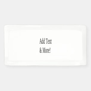 Banderoles Ajouter du texte et plus ! Customisez votre propre