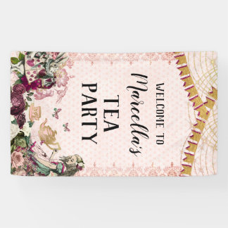 Banderoles Alice au Pays des merveilles Tea Party