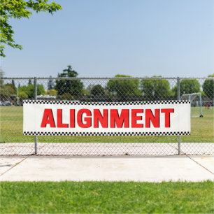 Banderoles Alignement avant Atelier automobile Grand Blanc