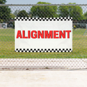 Banderoles Alignement avant Atelier Automobile Grand Blanc