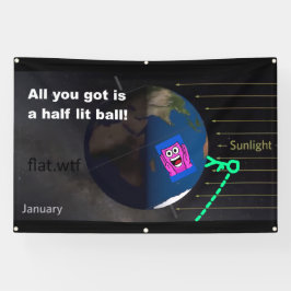 Banderoles All you got is a half lit ball! Banner