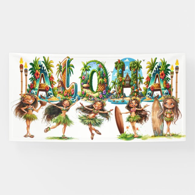 BANDEROLES ALOHA (Horizontal)