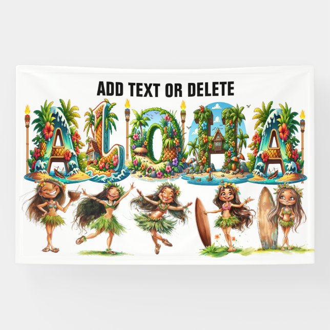 BANDEROLES ALOHA (Horizontal)