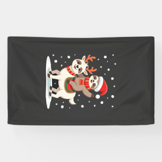 Banderoles Alpaca Paresseux Noël (4)