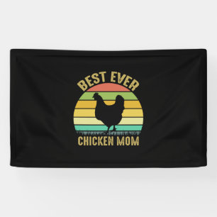Banderoles Amateur de poulet Meilleur poulet maman