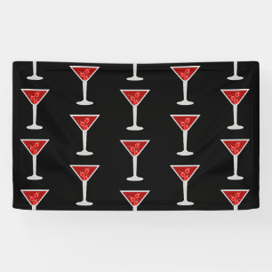 Banderoles Amateurs de cocktail Manhattan barman alcool lique