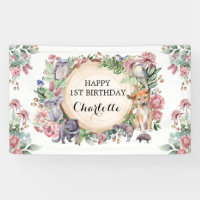 Amérindiens d'Australie Floral Joyeux Anniversaire